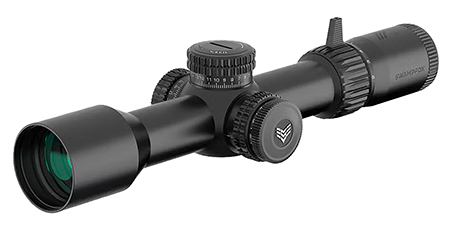 [889157001043] Swampfox Optics TWK525563L Warhawk  Black 5-25x56mm 34mm Tube Sharpshooter MIL Reticle