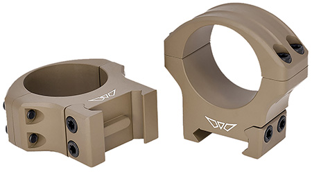 [656813114498] Warne 8514DE HyperLite  Dark Earth Cerakote MagnaFusion Alloy 30mm Tube Maxima/Weaver/Picatinny