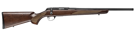 [082442993560] Tikka JRT1XH300 T1X Hunter 22 LR 5+1 20" Black Threaded Barrel, Black Drilled  &  Tapped Steel Receiver, Oiled Fixed Wood Stock, Right Hand
