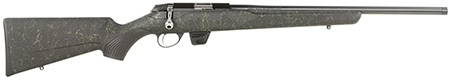 [082442993577] Tikka JRT1XRT300 T1X Roughtech 22 LR 10+1 20" Blued Threaded Barrel, Steel Drilled  &  Tapped Receiver, Emerald Roughtech Synthetic Stock, Right Hand