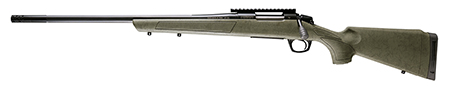 [043125139996] CVA CR3999GLH Cascade XT 7mm PRC 2+1 24" Graphite Black Cerakote Fluted Threaded Barrel, Graphite Black Cerakote Picatinny Rail, Fixed OD Green w/Black Webbing Synthetic Stock, Left Hand