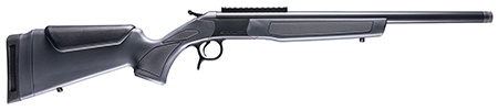 [043125244362] CVA CR4436 Scout  6.5 Creedmoor 1rd 20" Blued Threaded Barrel, Blued Picatinny Rail Receiver, Stealth Gray Fixed Synthetic Stock