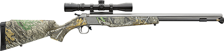 [043125291182] CVA PR2118SSCP Wolf w/Optic 50 Cal 24" Stainless Steel Barrel  &  Drilled  &  Tapped Stainless Steel Receiver, Fixed Realtree Edge Synthetic Stock, KonusShot 3-9x32mm