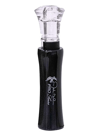 [040444514589] Duck Commander DCJGPS John Godwin Pro Series Friction Call, Double Reed Attracts Ducks, Black Acrylic