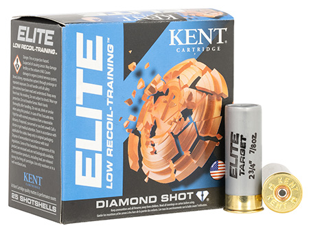 [656308112053] Kent Cartridge E12LB248 Elite  12Gauge 2.75" 7/8oz 8Shot 25 Per Box/10 Case