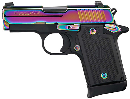 [798681683345] SIG 9389RBT2AMBI        P938 9MM      3 7R  RAINBW
