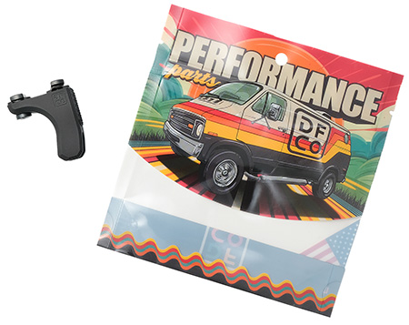 [860013578107] Die Free Co Llc FULLSTOPMLOKBLK   Black Anodized Aluminum