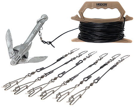 [710617303400] Higdon Outdoors 30340 Battleship Jerk Rig PVC Coated Steel