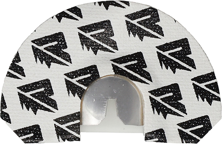[710617652454] Riven 65245 Elkasus Small Dome Diaphragm Call Attracts Elk Species Black/White
