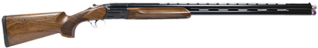 [853418408049] Fierce Firearms FA12GA30CPAC Alpha Compact 12 Gauge Break Open 2rd 30" Black Satin Cerakote Over/Under Vent Rib Barrel, Black Cerakote Steel Receiver, Adj Comb Oiled Turkish Walnut Stock