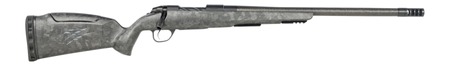 [853418408605] Fierce Firearms  CT Rage LR Full Size 6.5 PRC 4+1 20" Carbon Fiber Match Grade Threaded Barrel, Black Cerakote Titanium Drilled  &  Tapped Receiver, Picatinny Rail Forend, Carbon Matrix Push Button Adj