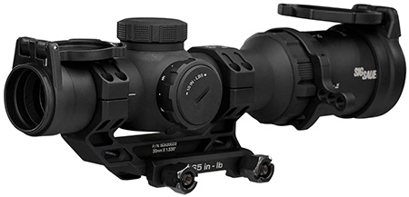 [798681720170] Sig Sauer Electro-Optics SOTMC61000 Tango-MSR  Black 1-6x24mm, 30mm Tube Illuminated BDC Reticle
