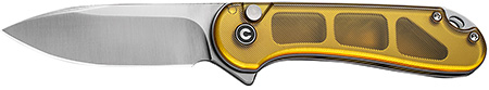 [689826331644] Civivi Knives C18062P-7 Elementum II  EDC 2.96" Folding Drop Point Plain Satin Nitro-V Steel Blade, Ultem Handle