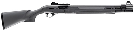 [082442030340] Beretta USA J131M2CTT187GR 1301 Tactical C Mod 2 12 Gauge Semi-Auto 3" 7+1 18.50" Chrome Lined Steel Barrel, Picatinny Rail Aluminum Receiver, Gray w/Aggressive Texture Gray Fixed Synthetic Stock