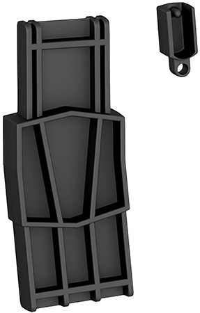 [026057360522] MTM Case-Gard ARVB ARVB Vise Block  &  Link Dark Gray Polymer