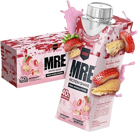 [810044572513] Redcon1 RC1MRERTDSSC12 MRE Ready to Drink Strawberry Shortcake 12 Pack