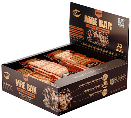 [810044571110] Redcon1 RC1MREBCPBC12 MRE Protein Bar Crunchy Peanut Butter Cup 12 Pack