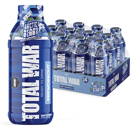 [810044570311] Redcon1 RC1TWRTDAB-12 Total War Ready to Drink Artic Berry 12 Pack
