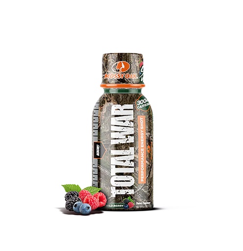 [810044579024] Redcon1 RC1TWSSWB Total War Energy Shots sour Wild Berry 12 Pack