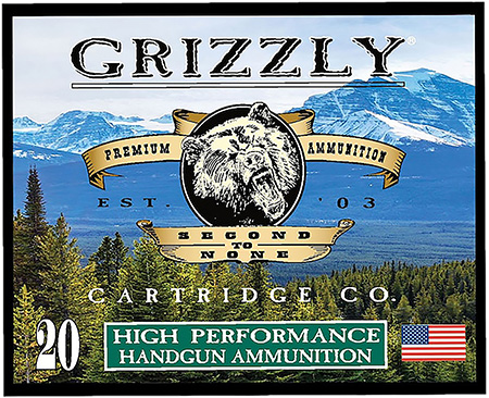 [815152011237] Grizzly Ammo GC38SP9   38Special 148gr Full Metal Jacket Flat Point 20 Per Box/10 Case