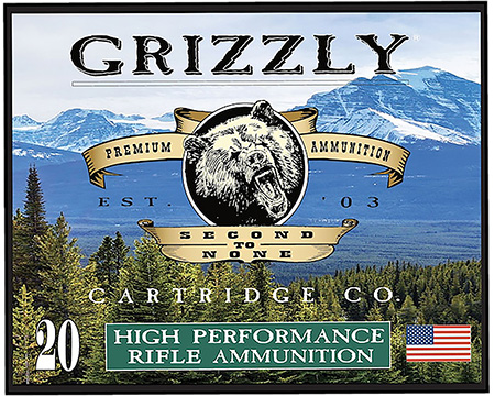 [815152011251] Grizzly Ammo GC357S3   357Sig 125gr Full Metal Jacket Flat Point 20 Per Box/10 Case