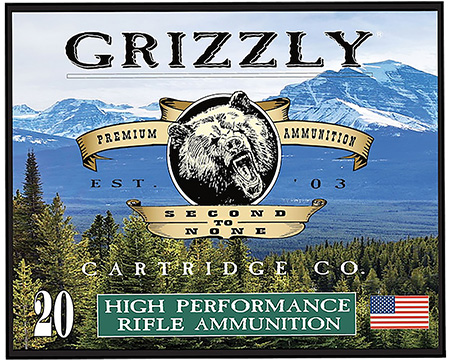 [815152011268] Grizzly Ammo GC357M20   357Mag 210gr Full Metal Jacket Flat Point 20 Per Box/10 Case
