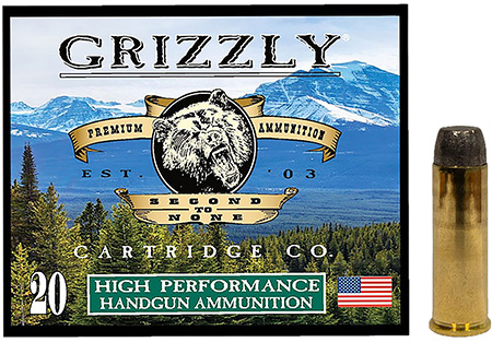 [815152010032] Grizzly Ammo GC41M4   41Mag 250gr Wide Flat Nose Gas Check 20 Per Box/10 Case