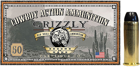 [815152012821] Grizzly Ammo GC44M2   44Mag 200gr Round Nose Flat Point 50 Per Box/10 Case