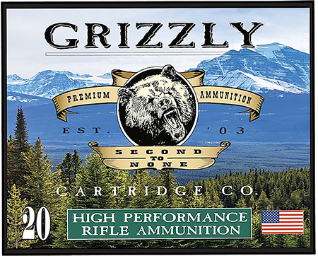 [815152013002] Grizzly Ammo GCSUB1   45-70Gov 410gr Full Metal Jacket Flat Point 20 Per Box/10 Case
