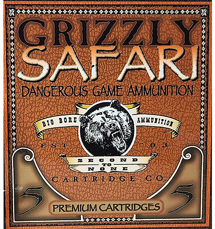 [815152011053] Grizzly Ammo GC47NE1   470NitroExpress 500gr Triple Shock X 5 Per Box/10 Case