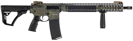 [818773024549] Daniel Defense  DDM4 V9 *CA Compliant 5.56 NATO 10+1 16" Crocodile Rattlecan Threaded Barrel, Crocodile Rattlecan Picatinny Rail Aluminum Receiver, DD Buttstock Black Polymer Stock, Black Polymer Grip