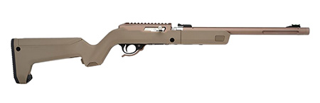 [879971004627] Tactical Solutions ATD2QSBBFDE X-Ring Takedown VR 22 LR 10+1 16.50" Quicksand Threaded Barrel, Quicksand Scope Rail Receiver, Flat Dark Earth Magpul X-22 Backpacker Synthetic Stock, Ambidextrous