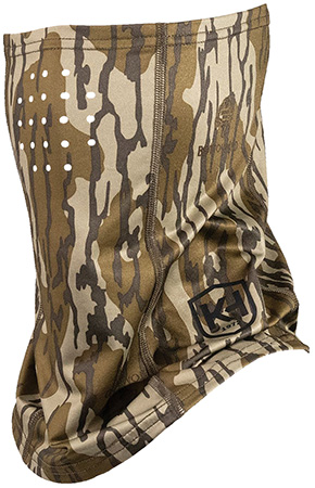[049443939171] Moultrie KHT0213 Run N Gun  Mossy Oak Bottomland 1/2 Face Mask OSFM