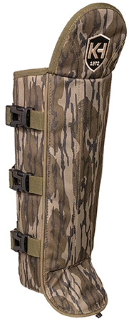 [049443939201] Moultrie KHT0216  Snake Gaiters Mossy Oak Bottomland Polycarbonate Adjustable Straps