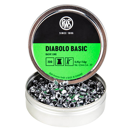 [723364173981] Umarex USA 2317398 Diabolo Basic Basic Line 177 300 CT