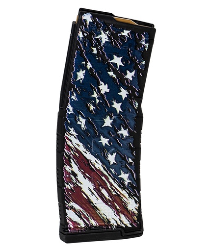 [850057645323] Amend2 556MOD3FLAG30 MOD-3  30+1 5.56 NATO Fits AR-15 American Flag Polymer