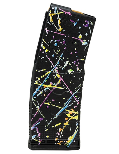 [850057645361] Amend2 556MOD3NEON30 MOD-3  30+1 5.56 NATO Fits AR-15 Neon Splatter Polymer