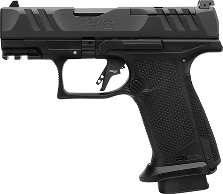 [723364231339] Walther Arms 4797054 PDP F-Series Pro E 9mm Luger 10+1 3.50" Black Steel Barrel, Black Optic Ready/Serrated Steel Slide, Black Polymer Frame w/Picatinny Rail, Interchangeable Backstrap Grip