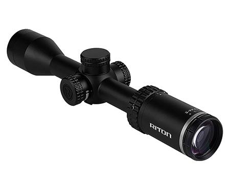 [850041390239] Riton Optics 1P39AS23 1 Primal Black 3-9x 40mm 1" Tube RHR Reticle