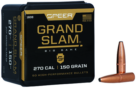 [076683016089] Speer 1608 Grand Slam  270Cal 150gr Soft Point 50 Per Box/5 Case