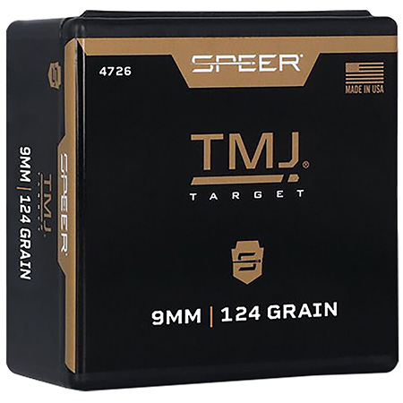 [076683047267] Speer 4726 TMJ Value Pack 9mm 124gr Total Metal Jacket 600 Per Box/1 Case