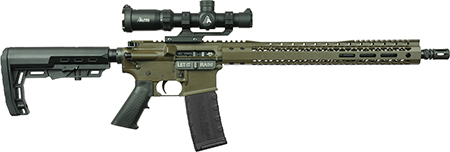 [697067880616] Black Rain Ordnance BROROTROPT01  w/Optic 223 Rem/5.56 NATO 16"