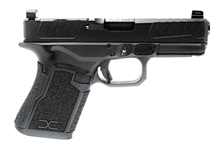 [816341028173] Faxon Firearms FX19D02 FX-19 Duty Gen 2 Compact Frame 9mm Luger Black DLC Stainless Steel Optic Ready/Serrated Slide, Black Polymer Frame w/Picatinny Rail, Black Textured Grip
