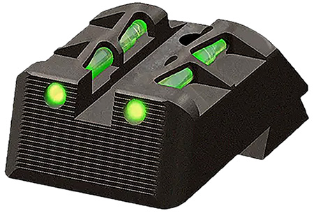 [613485589344] HiViz KBLW11 LiteWave Rear Sight Green/Red Fits Kimber 1911 models with fixed rear sights (excluding Micro and Solo)