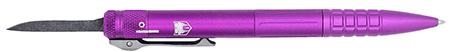 [753389273144] CobraTec Knives CNCOTFPPURGEN2 Tactical Pen Gen II Purple Aluminum D2 Steel Blade, Includes Pocket Clip