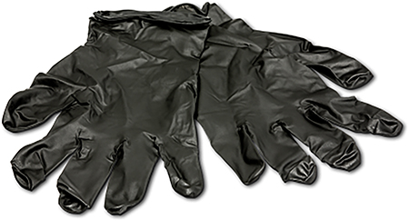 [021291708789] Hunters Specialties HS-100047 Field Dressing Gloves Black Large 10 Pack/5 Pair