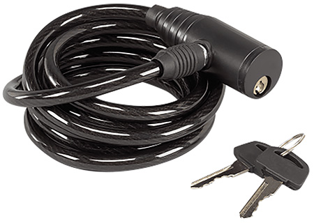 [021291006076] Hunters Specialties HS-00607 Cable Lock  Black 6'