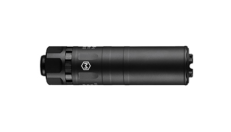 [680017482176] Maxim Defense MXM48217  MS-9 9mm 1.375" Black Aluminum/Stainless Steel