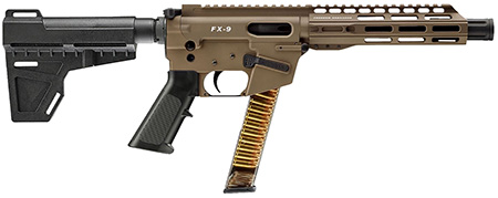 [856169007127] FREEDOM ORDNANCE FX9P8-FDE FX9P  9mm Luger 31+1 8" Flat Dark Earth