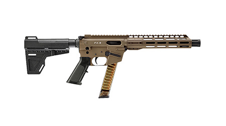 [856169007462] FREEDOM ORDNANCE FX9P10-FDE FX9P  9mm Luger 31+1 10" Flat Dark Earth